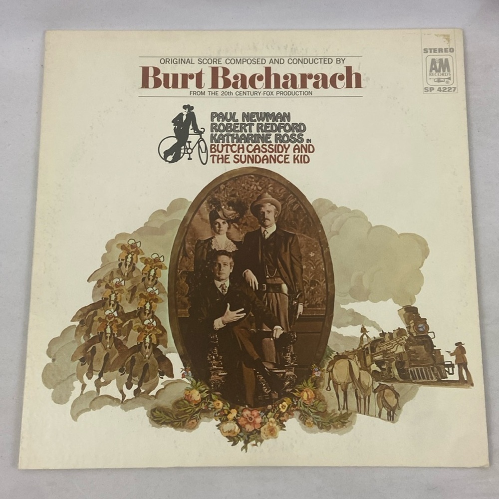 Burt Bacharach Original Score Butch Cassidy And The Sundance Kid Vinyl Record LP